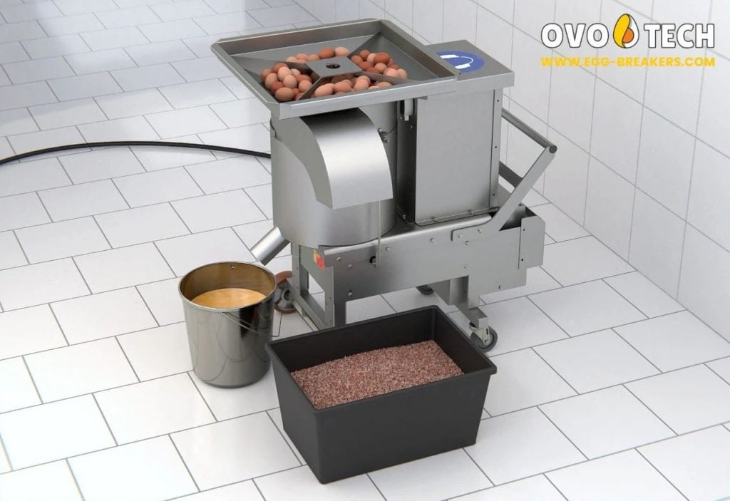 UDTJ-500 egg centrifuge - automatic centrifugal egg cracker
